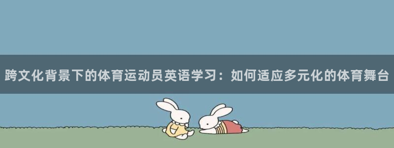 公海赌赌船官网下载平台注册流程视频：跨文化背景下的体育运动员